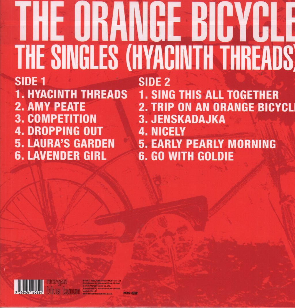 Orange Bicycle - Singles (Hyacinth Threads) - Lp
