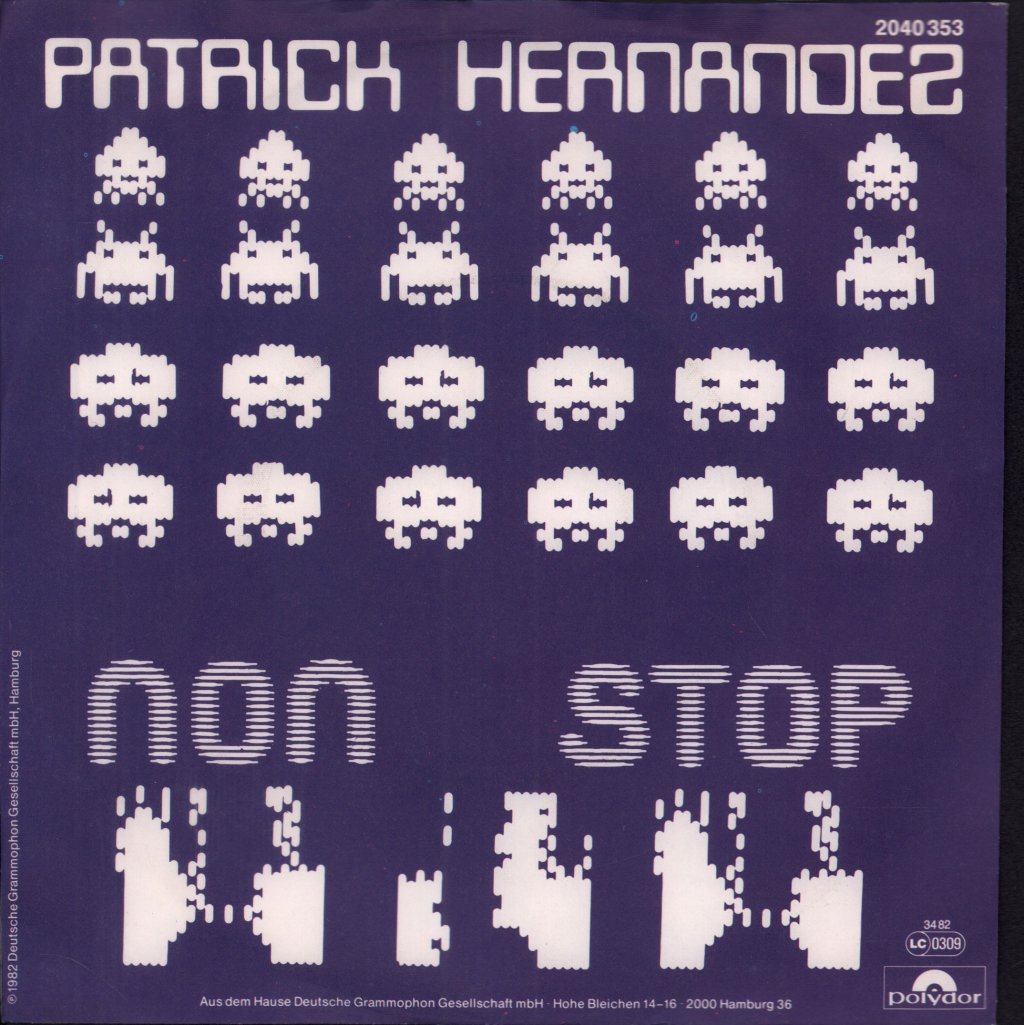 Patrick Hernandez - Non Stop - 7 Inch