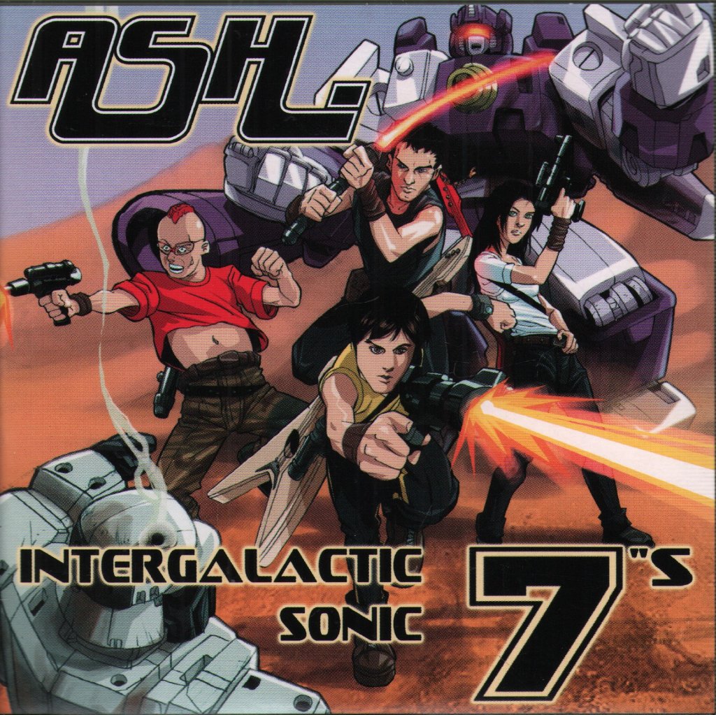 Ash - Intergalactic Sonic 7"s - Cd Set