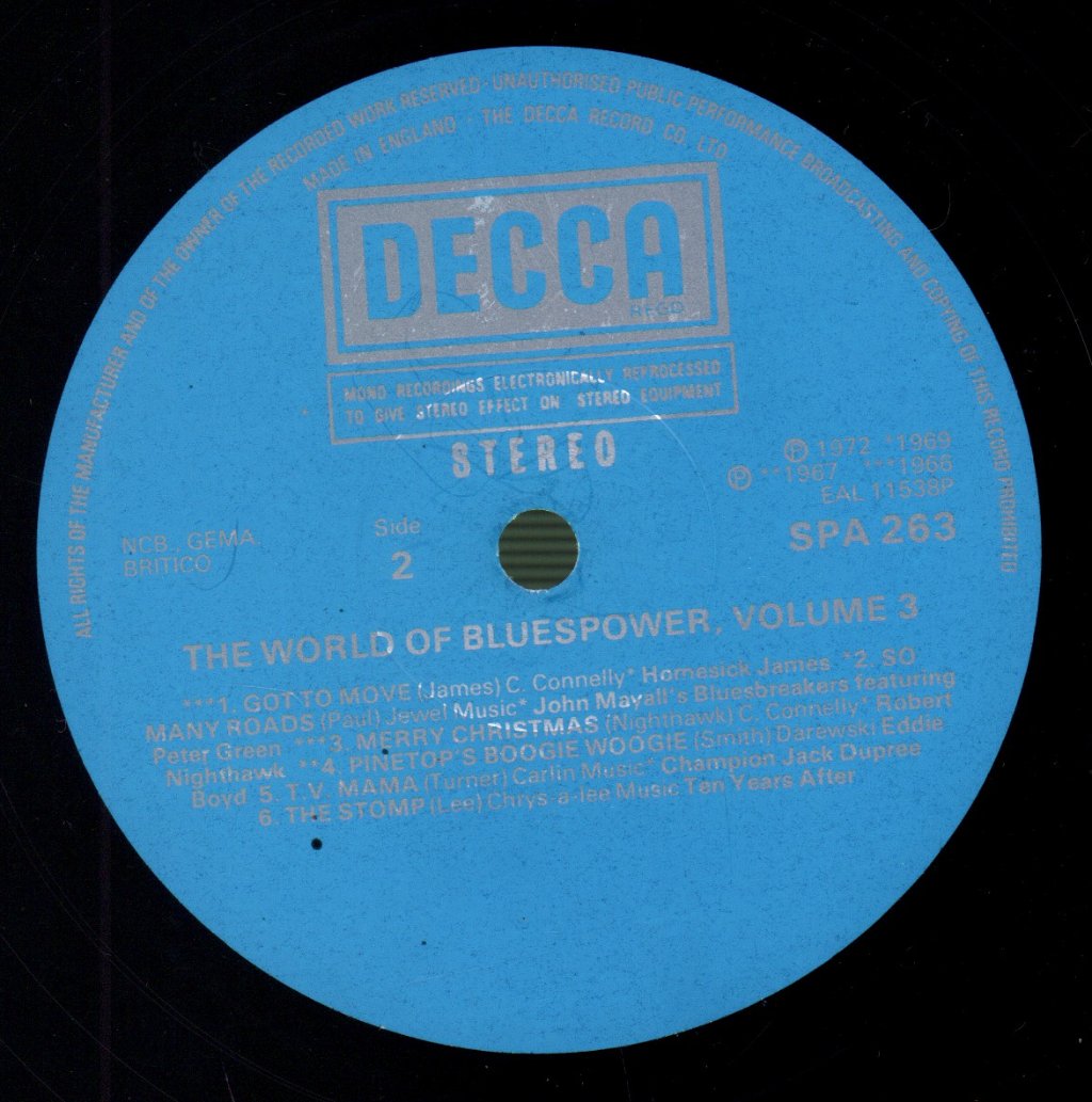 Various Artists - World Of Blues Power Vol 3 - Lp