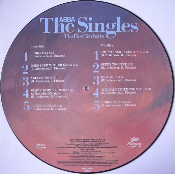 ABBA - Singles (The First Ten Years) - Lp Box Set