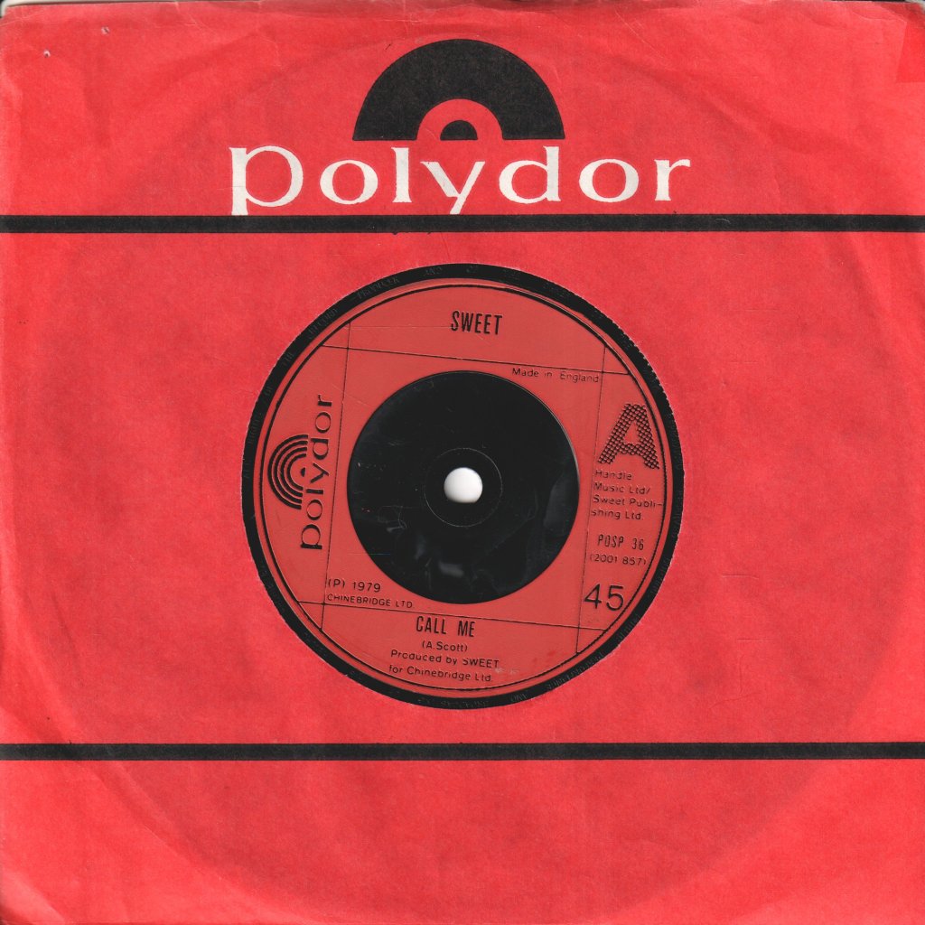 Sweet - Call Me - 7 Inch