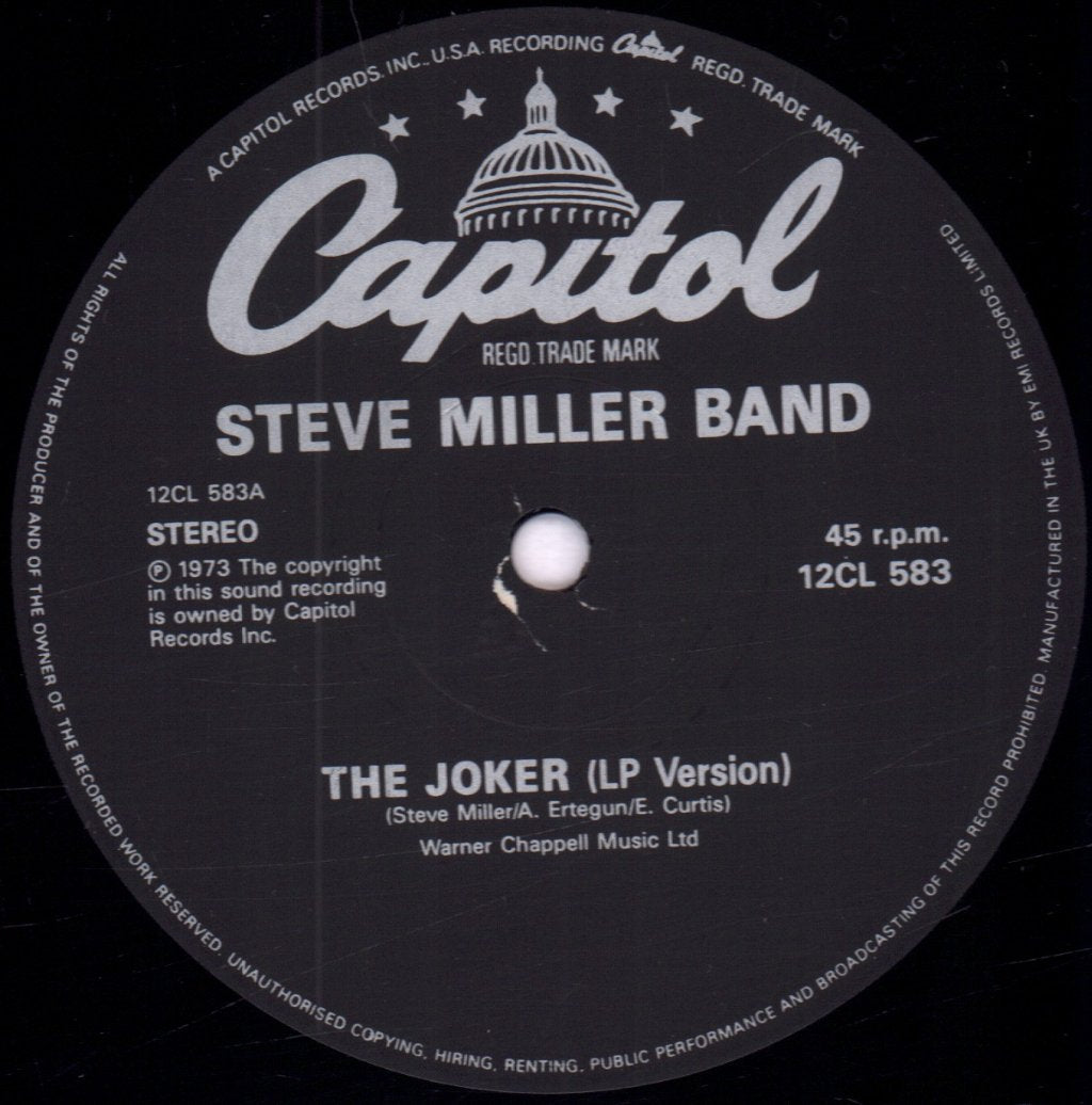 Steve Miller Band - Joker - 12 Inch