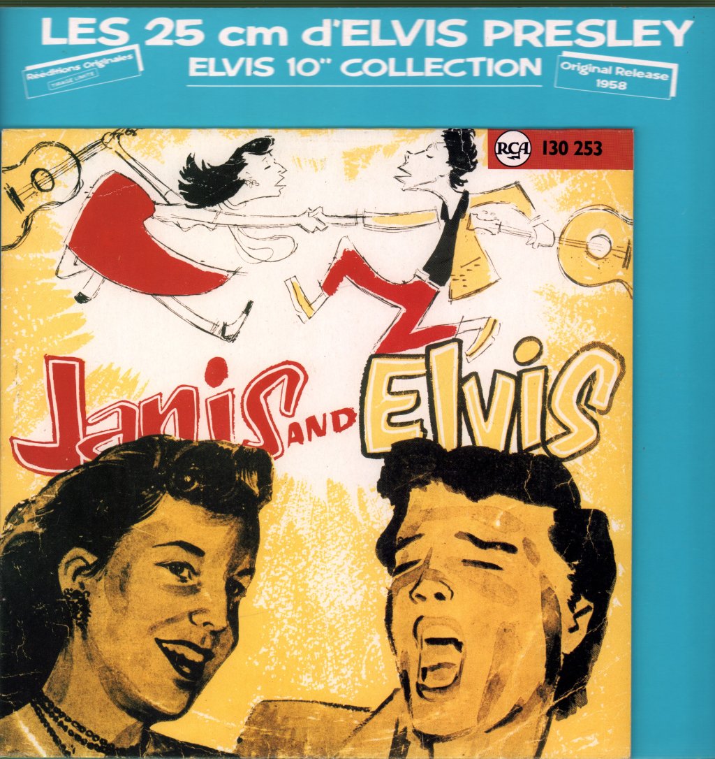 Elvis Presley And Janis Martin - Janis And Elvis - 10 Inch