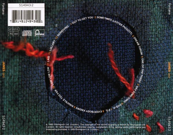 James - Laid - Cd