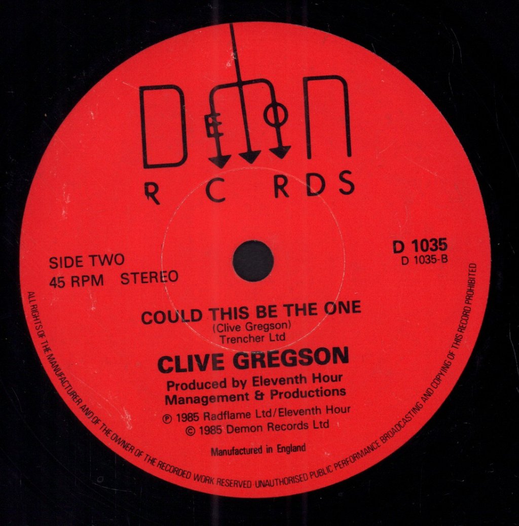 Clive Gregson - Home Is Where The Heart Is - 7 Inch