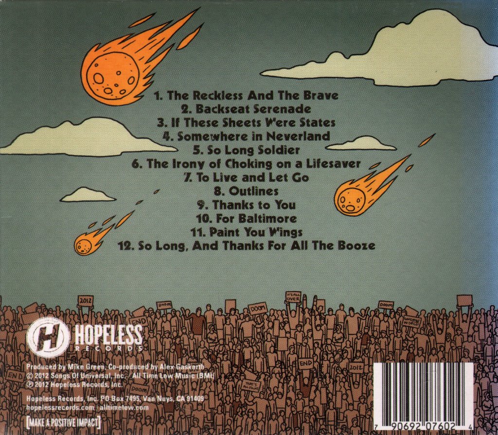 All Time Low - Don't Panic - Cd