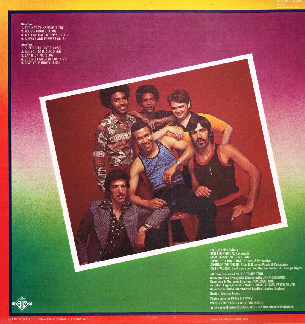 Heatwave - Too Hot To Handle - Lp