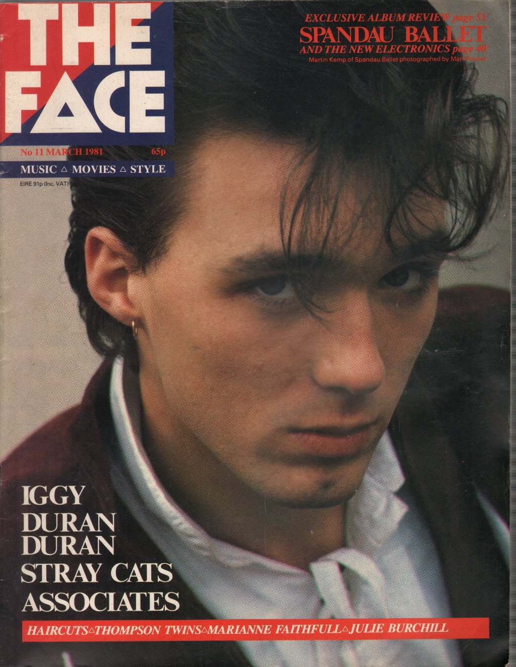 Spandau Ballet - Face No.11 March 1981 - Magazine