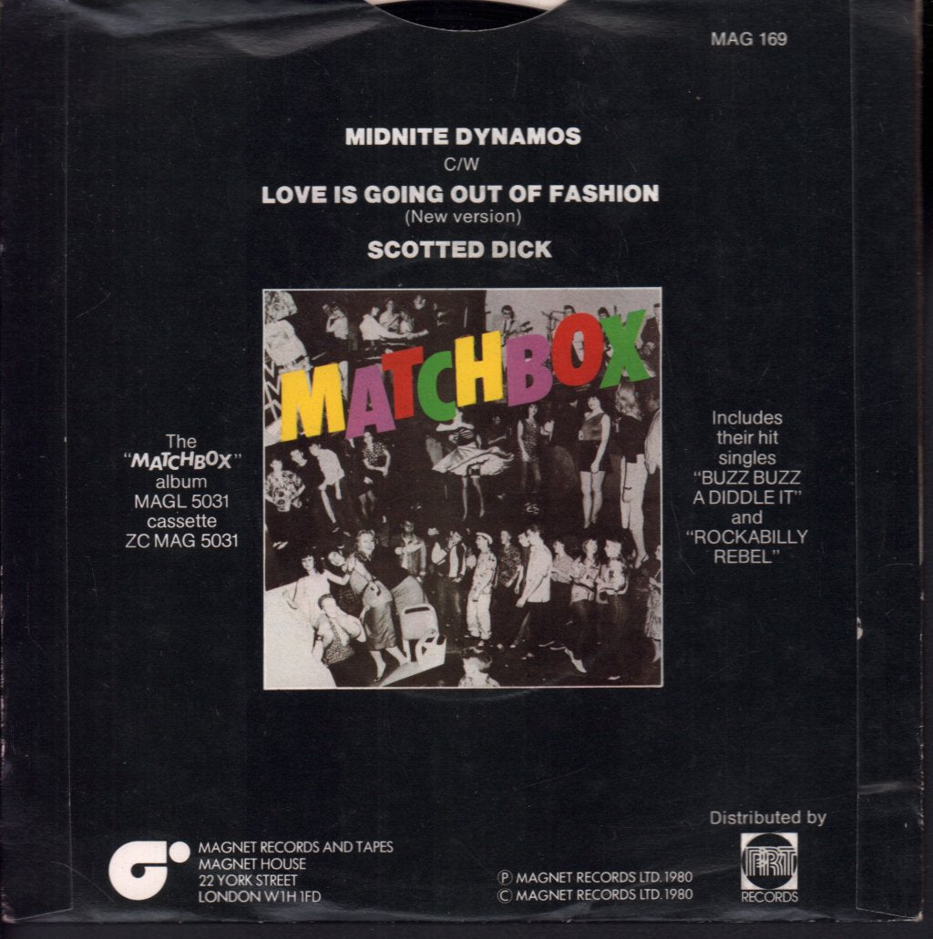 Matchbox - Midnite Dynamos - 7 Inch