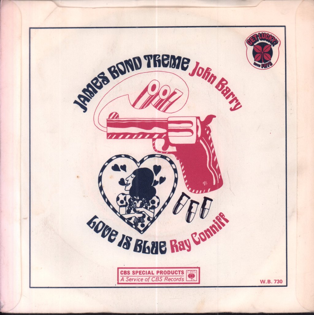 John Barry/Ray Conniff - James Bond Theme/Love Is Blue - 7 Inch