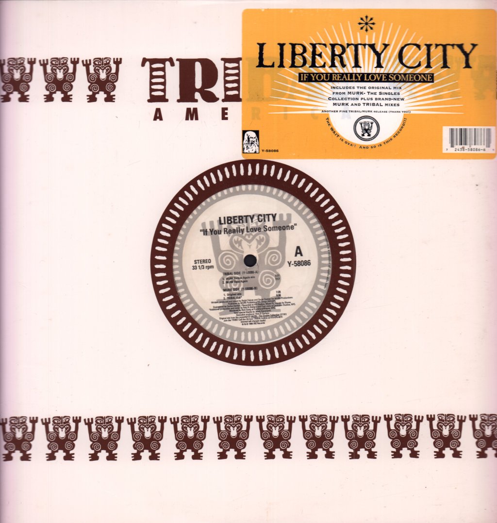 Liberty City - If You Really Love Someone - 12 Inch