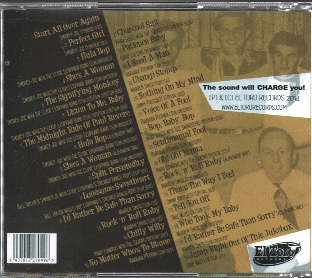 Smokey Joe - Sun's First Boogie-Woogie Country Man - Cd