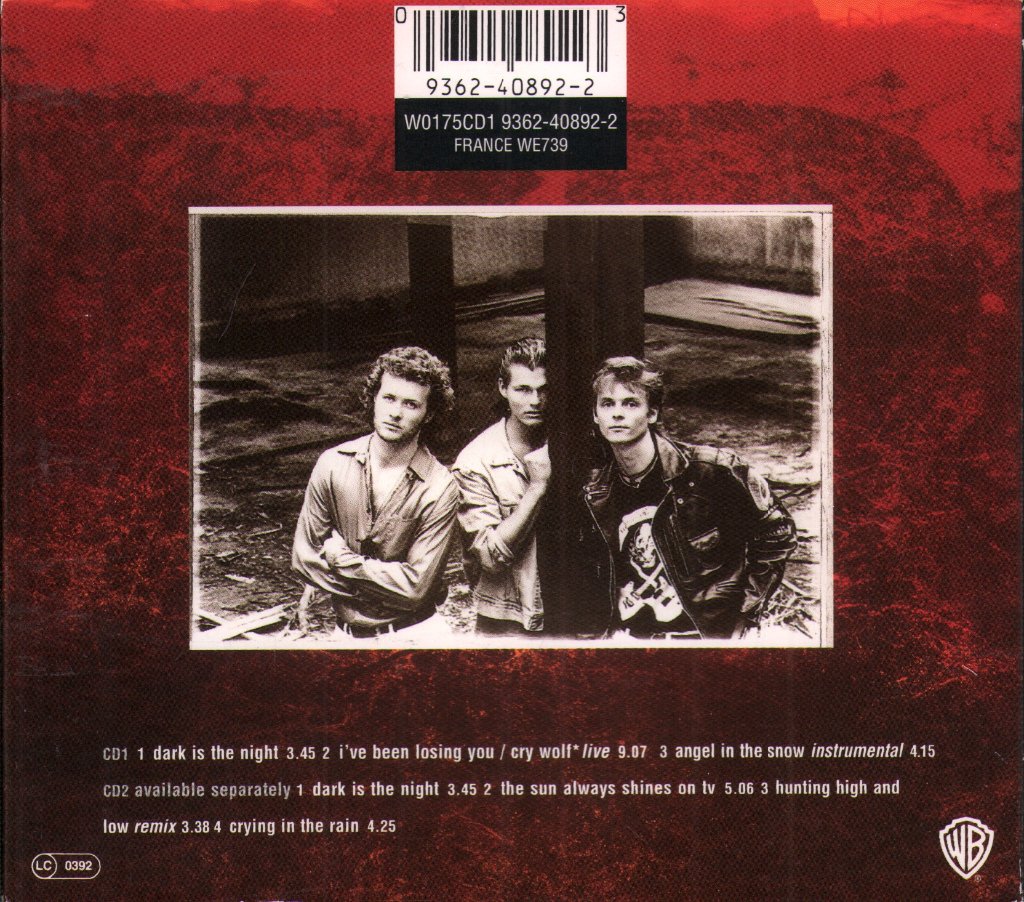 A-Ha - Dark Is The Night - Cd