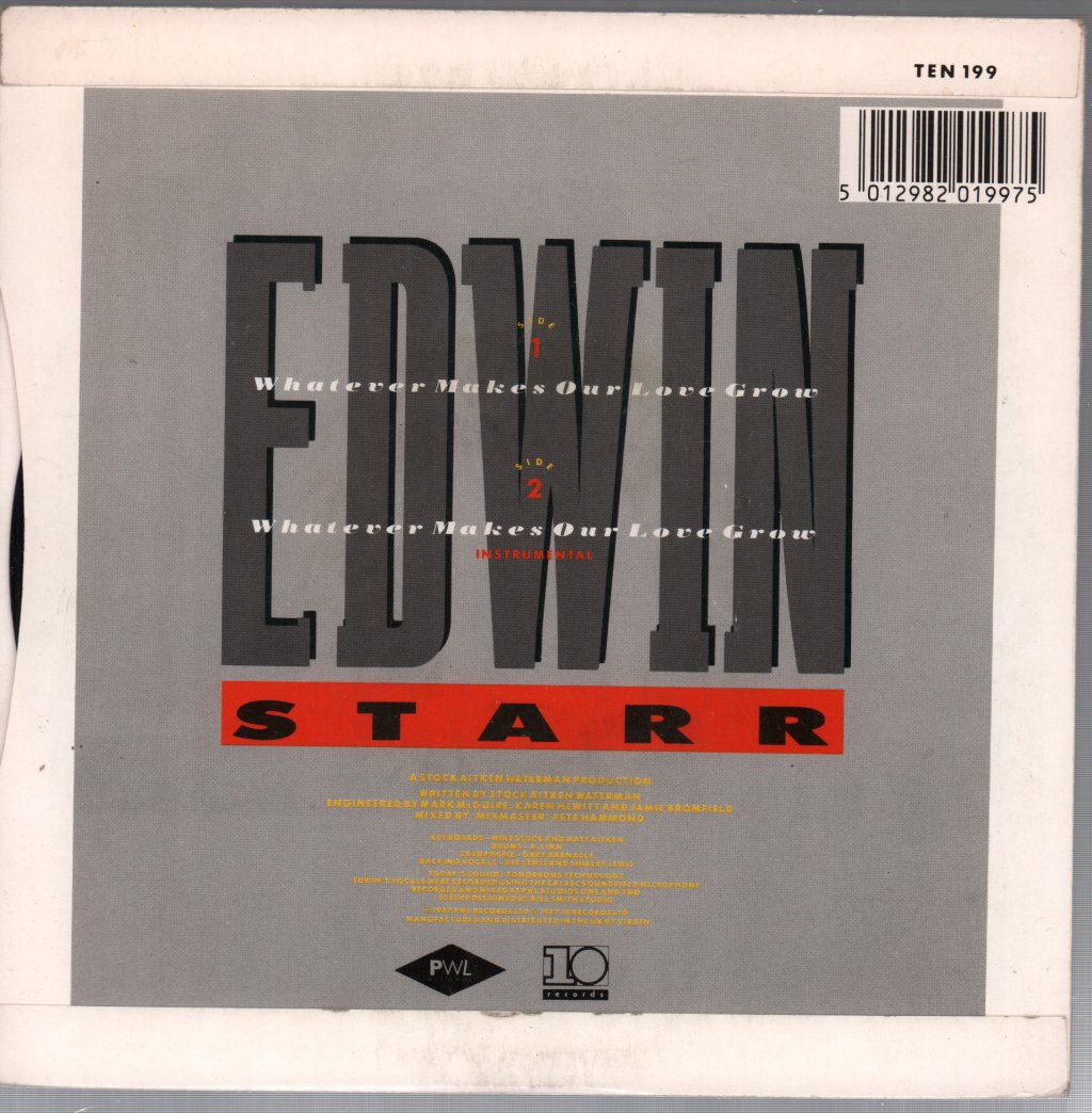 Edwin Starr - Whatever Makes Our Love Grow - 7 Inch