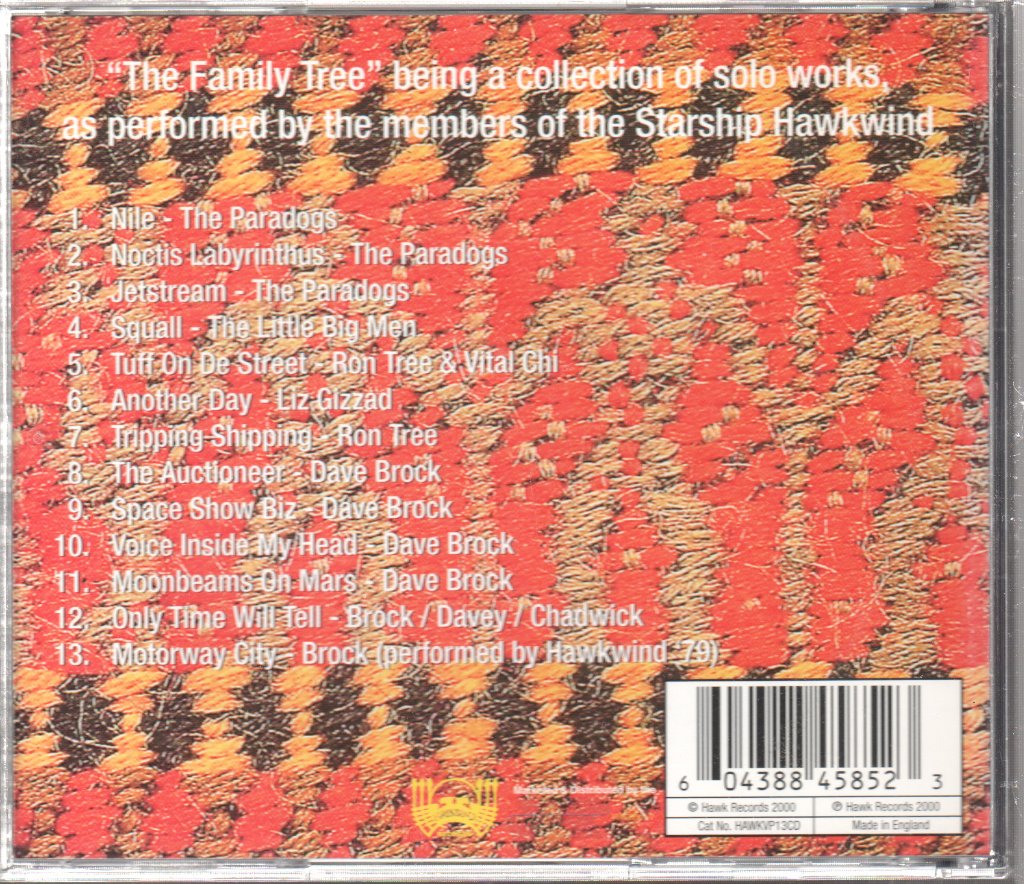 Various Artists - Hawkwind Family Tree - Cd