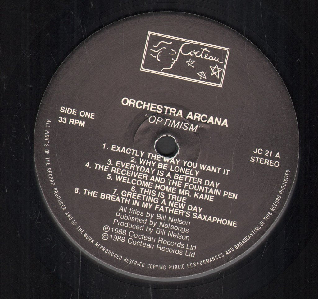 Orchestra Arcana - Optimism - Lp