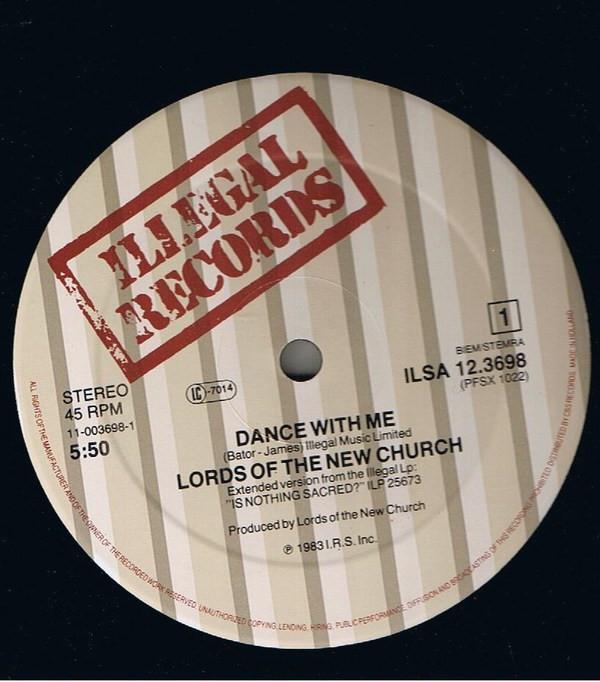 Lords Of The New Church - Dance With Me - 12 Inch