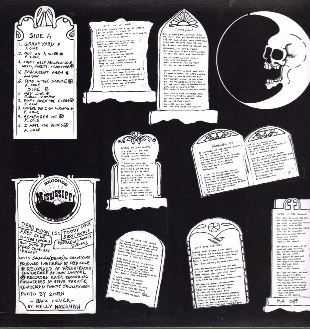 Dead Moon - In The Graveyard - Lp