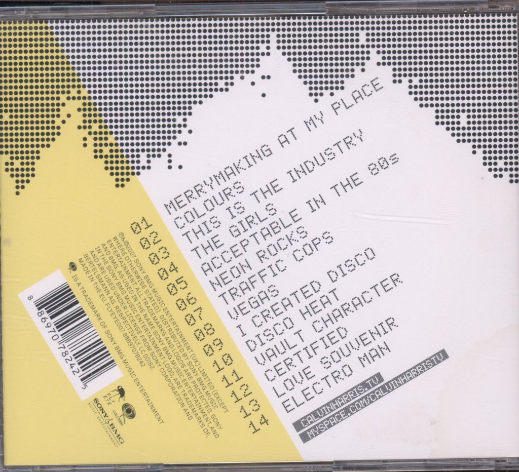 Calvin Harris - I Created Disco - Cd
