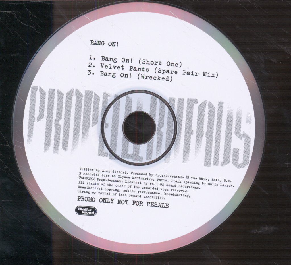 Propellerheads - Bang On! - Cd