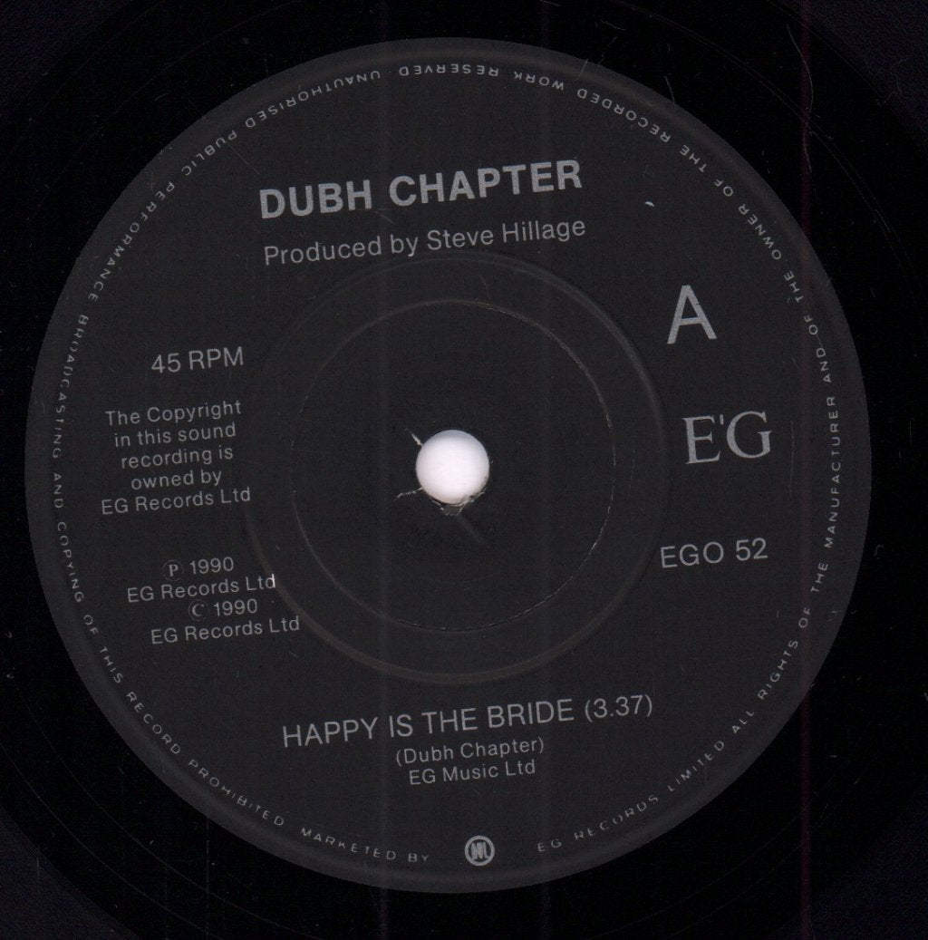 Dubh Chapter - Happy Is The Bride - 7 Inch