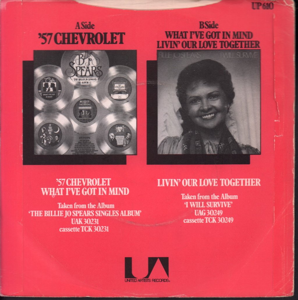 Billie Jo Spears - Country Classics - 7 Inch