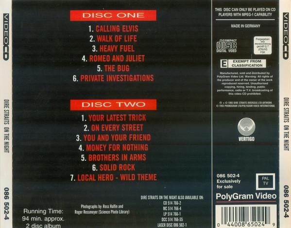 Dire Straits - On The Night - Cd Set