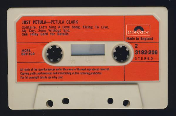 Petula Clark - Just Petula - Cassette