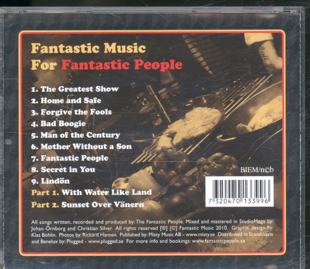 Fantastic People - Fantastic Music For Fantastic People - Cd