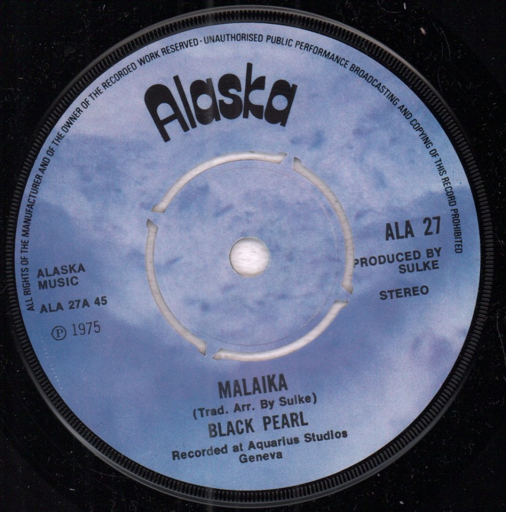 Black Pearl - Malaika - 7 Inch