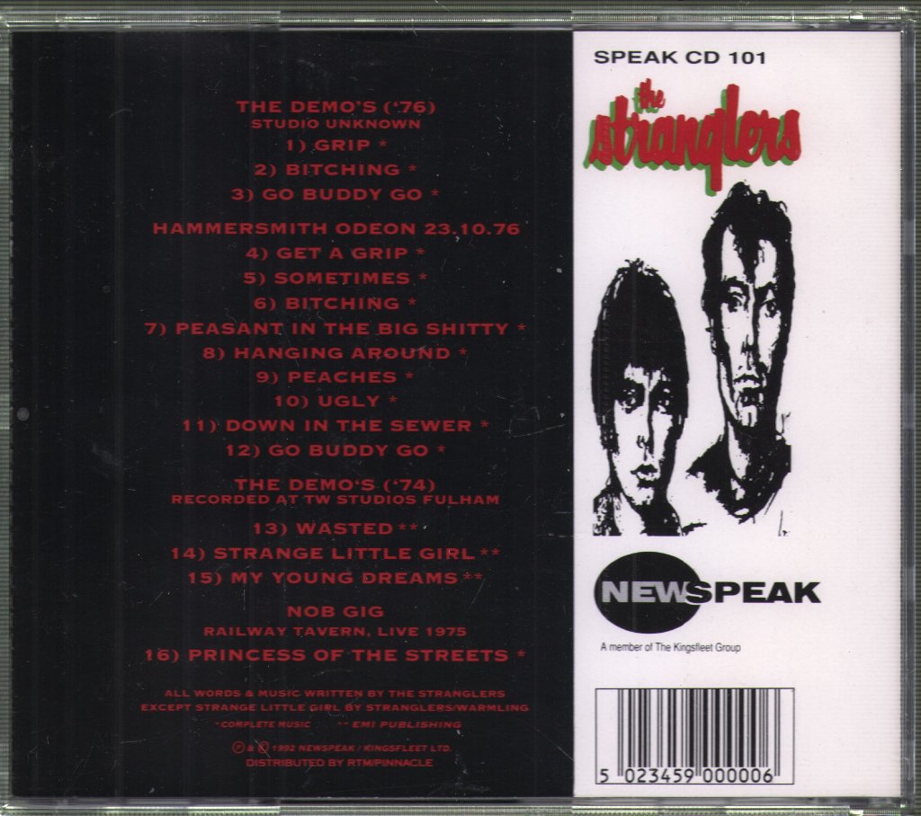 Stranglers - Early Years '74 '75 '76 - Rare Live & Unreleased - Cd