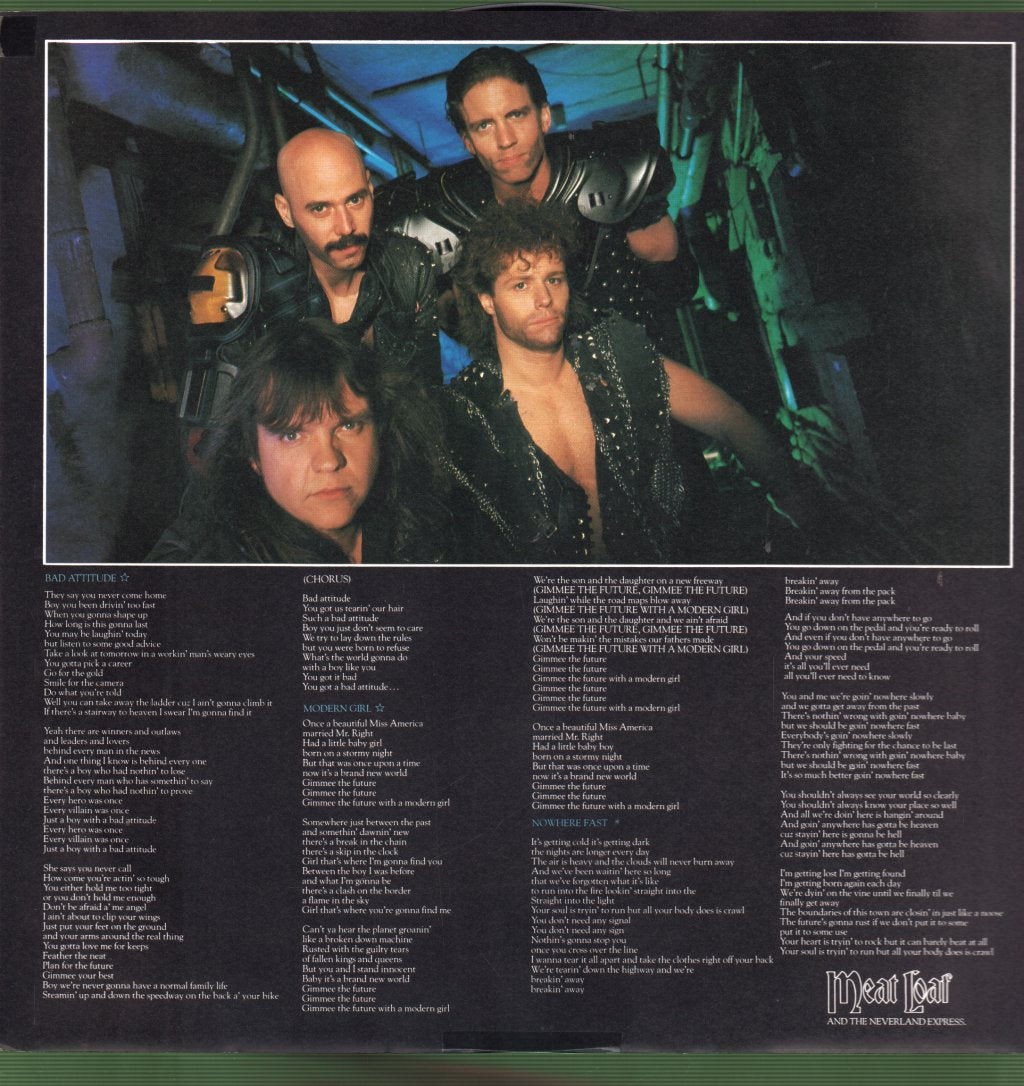 Meat Loaf - Bad Attitude - Lp