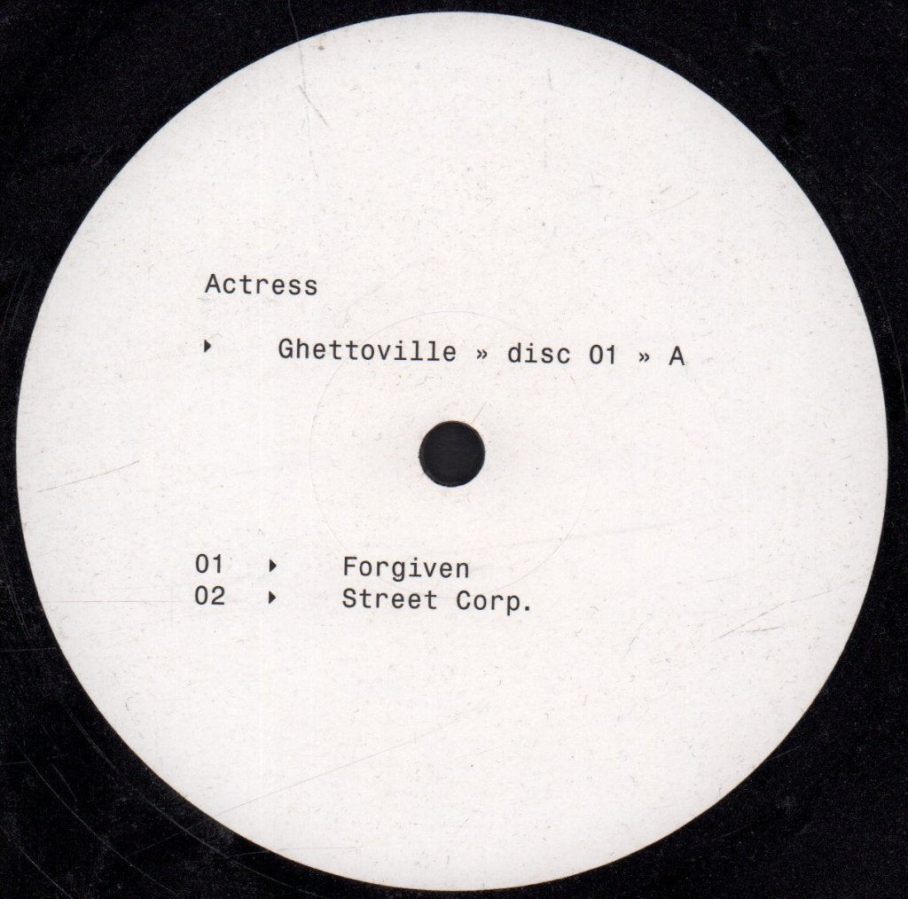 Actress - Ghettoville - Triple Lp