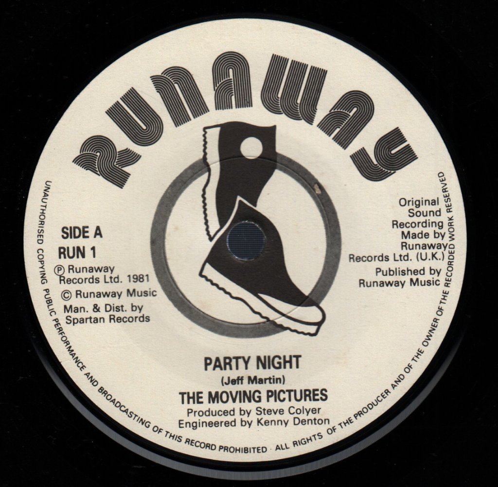 Moving Pictures - Party Night - 7 Inch