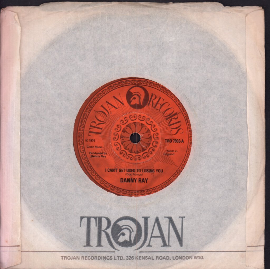 Danny Ray - I Can't Get Used To Losing You - 7 Inch