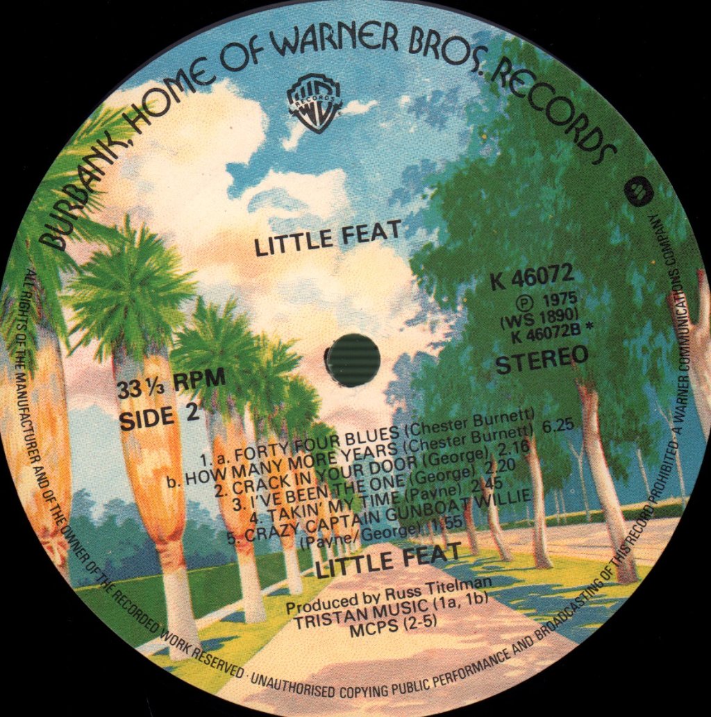 Little Feat - 2 Originals Of - Double Lp