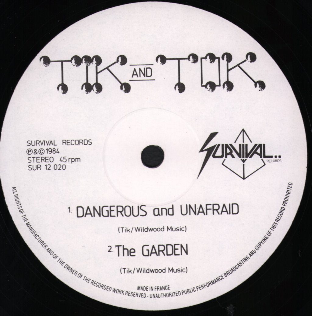 Tik And Tok - Screen Me - 12 Inch