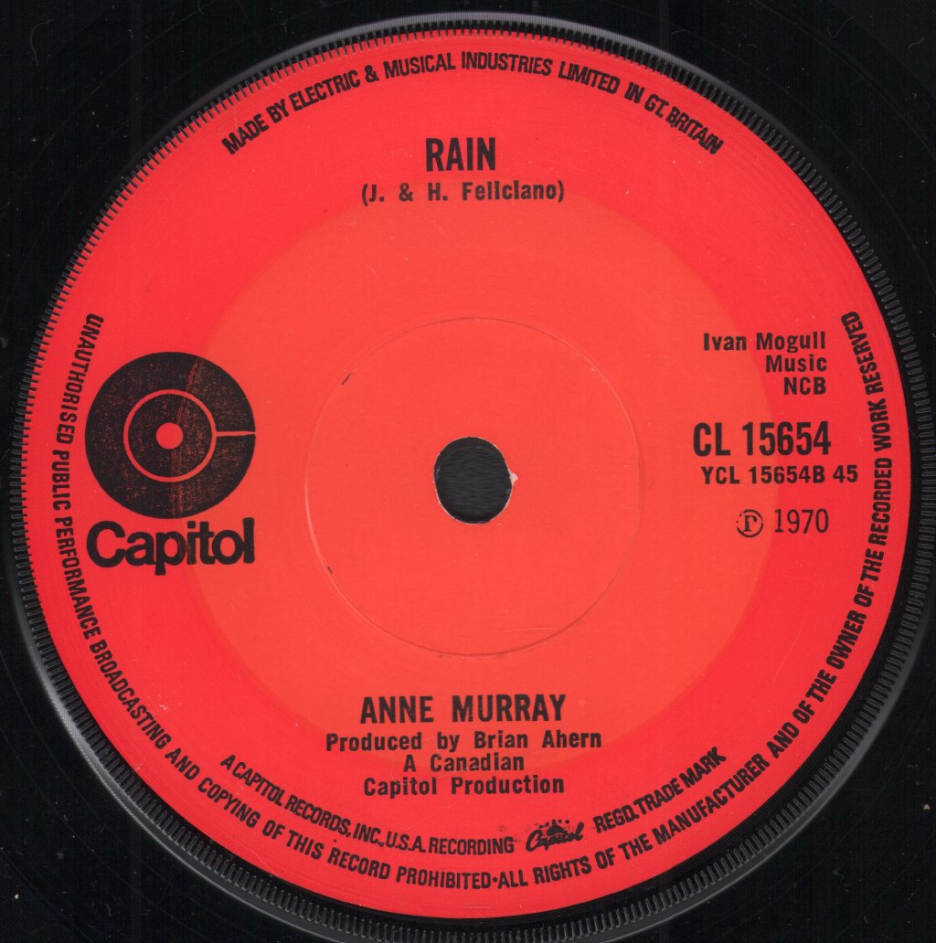 Anne Murray - Snowbird - 7 Inch