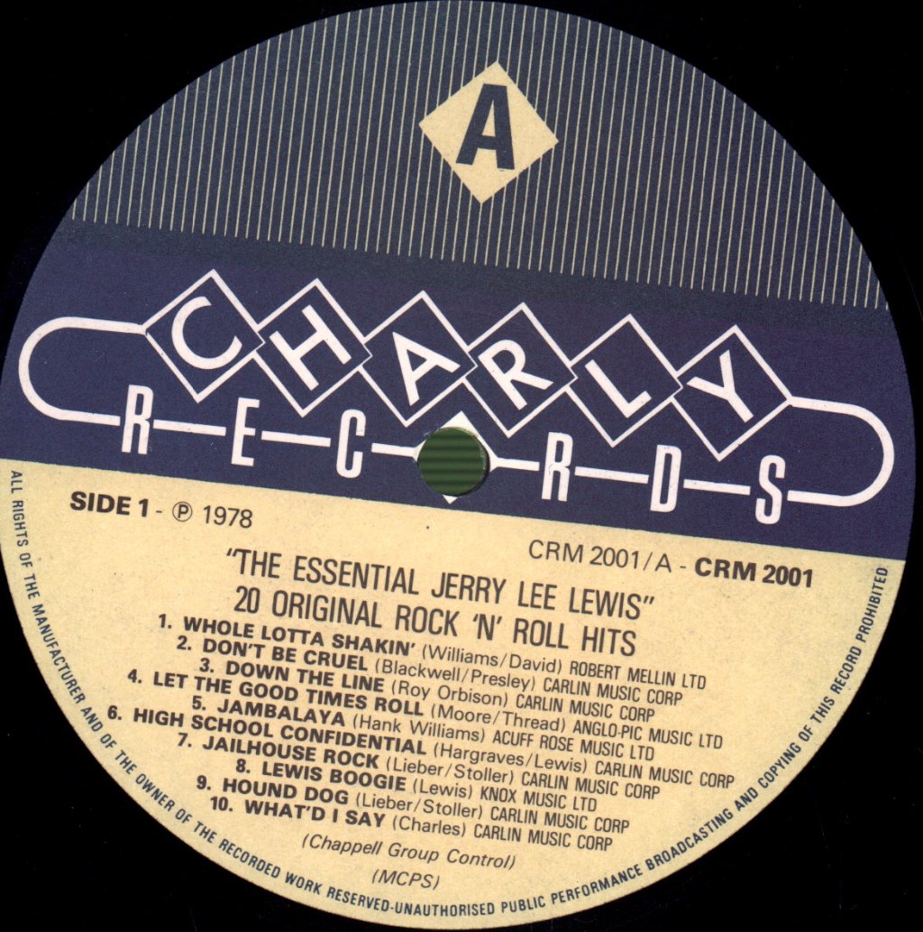 Jerry Lee Lewis - Essential Jerry Lee Lewis - Lp