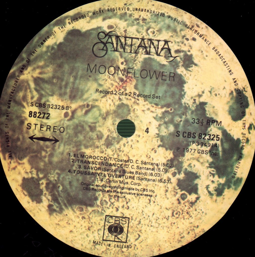 Santana - Moonflower - Double Lp