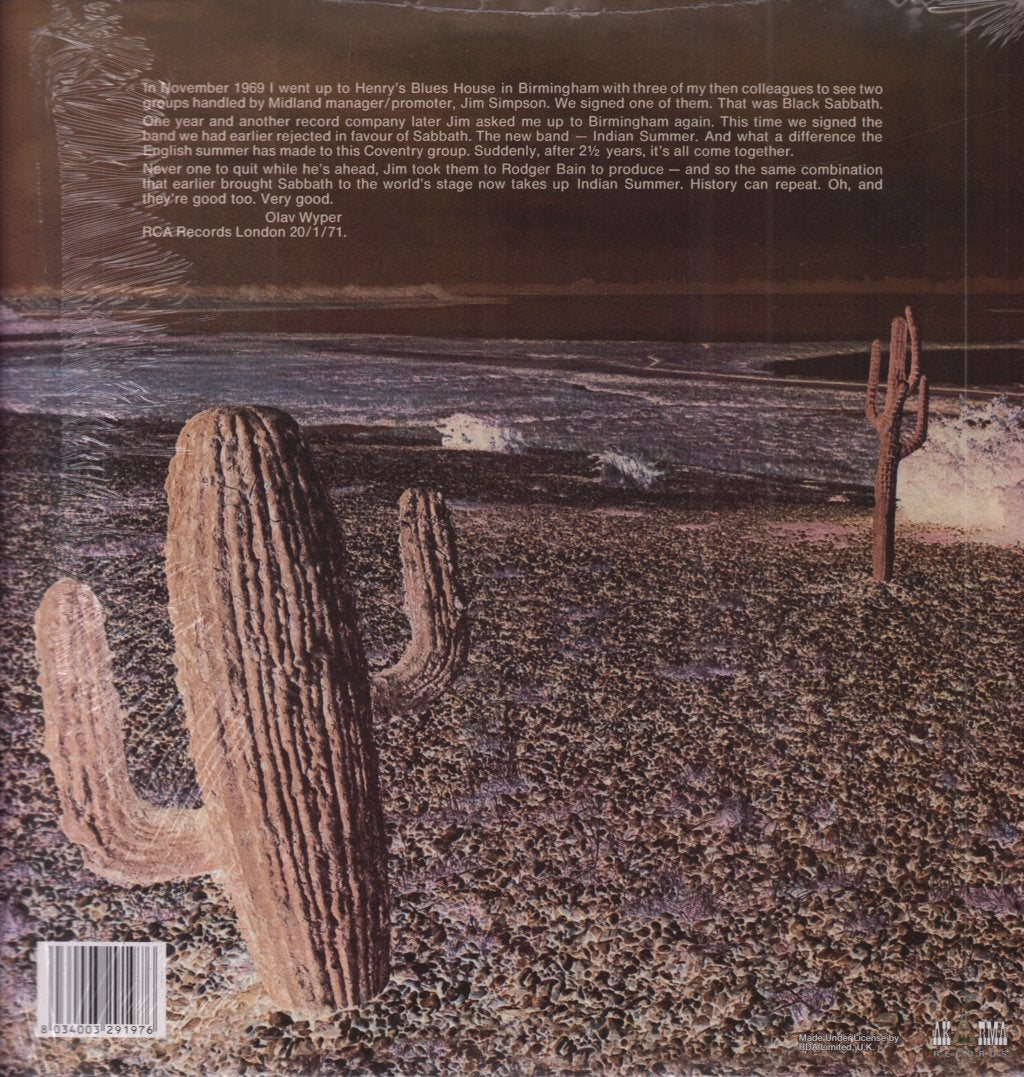 Indian Summer (Rock/Prog Group) - Indian Summer - Lp