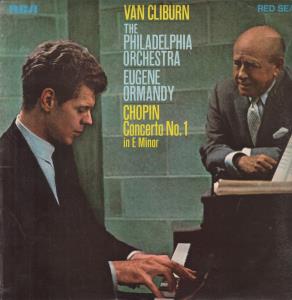 Van Cliburn / Eugene Ormandy / Philadelphia Orchestra - Chopin - Concerto No.1 In E Minor - Lp