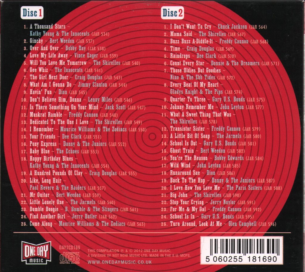 Various Artists - Top Rank Story 1961 - Cd Set