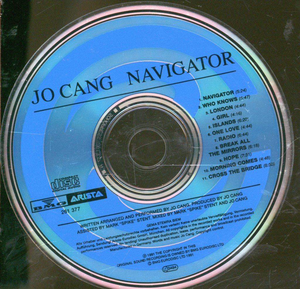 Jo Cang - Navigator - Cd