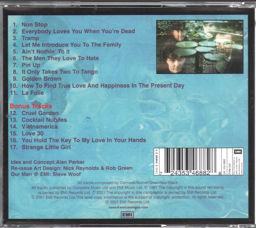 Stranglers - La Folie - Cd