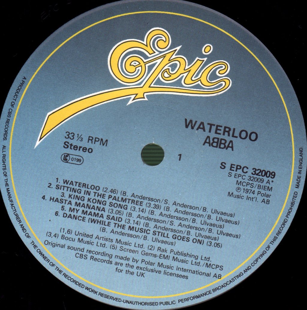 ABBA - Waterloo - Lp