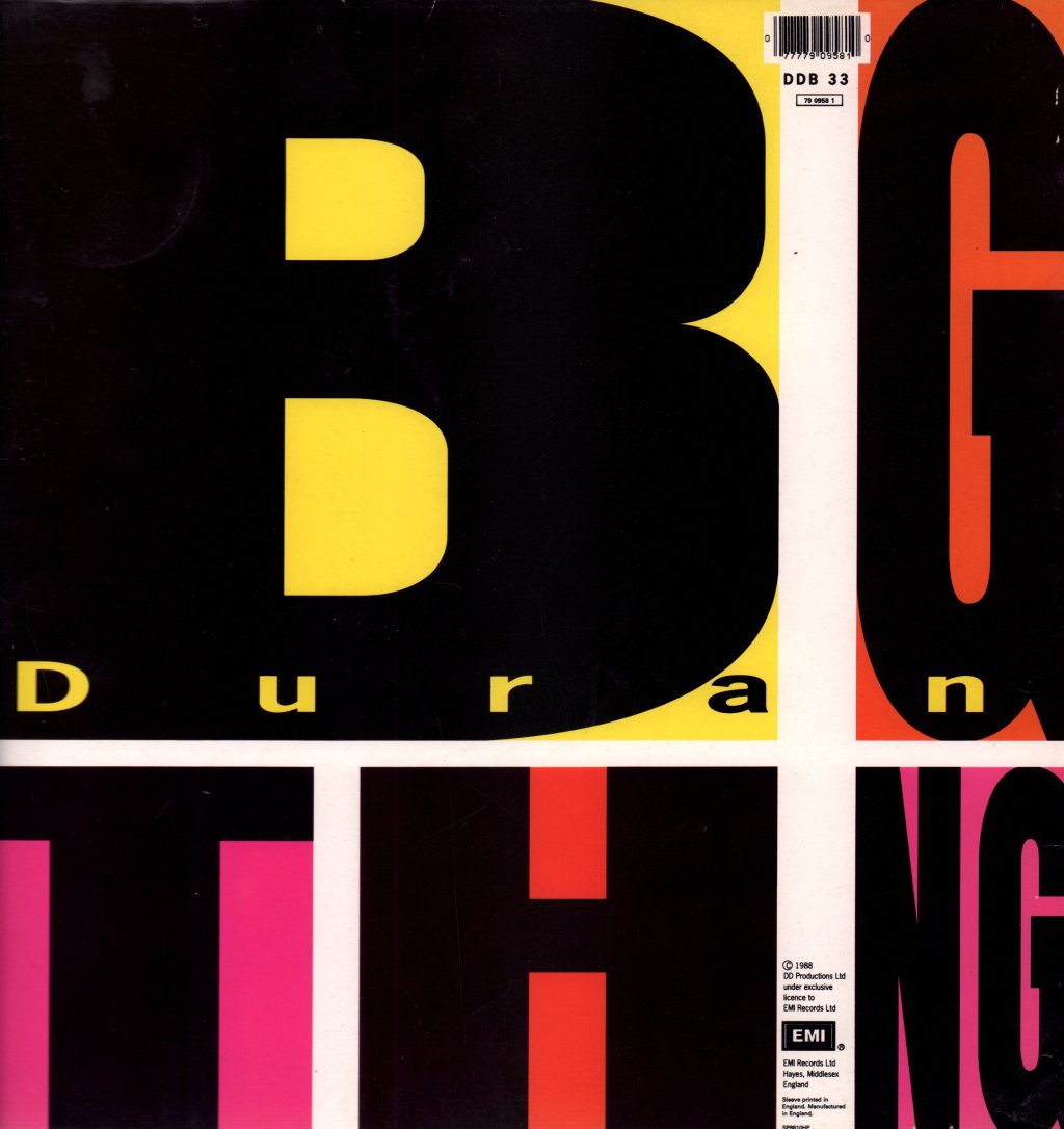 Duran Duran - Big Thing - Lp