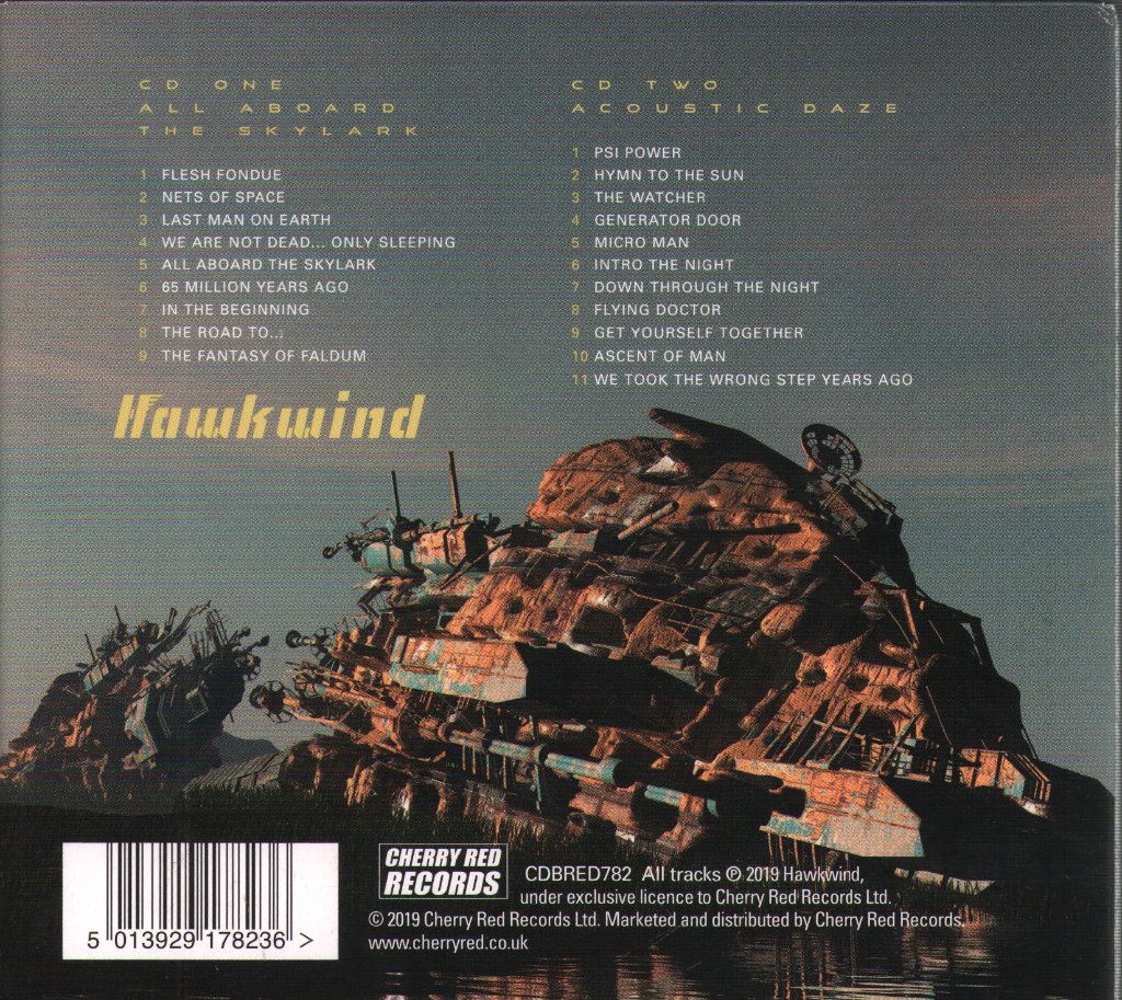 Hawkwind - All Aboard The Skylark - Double Cd