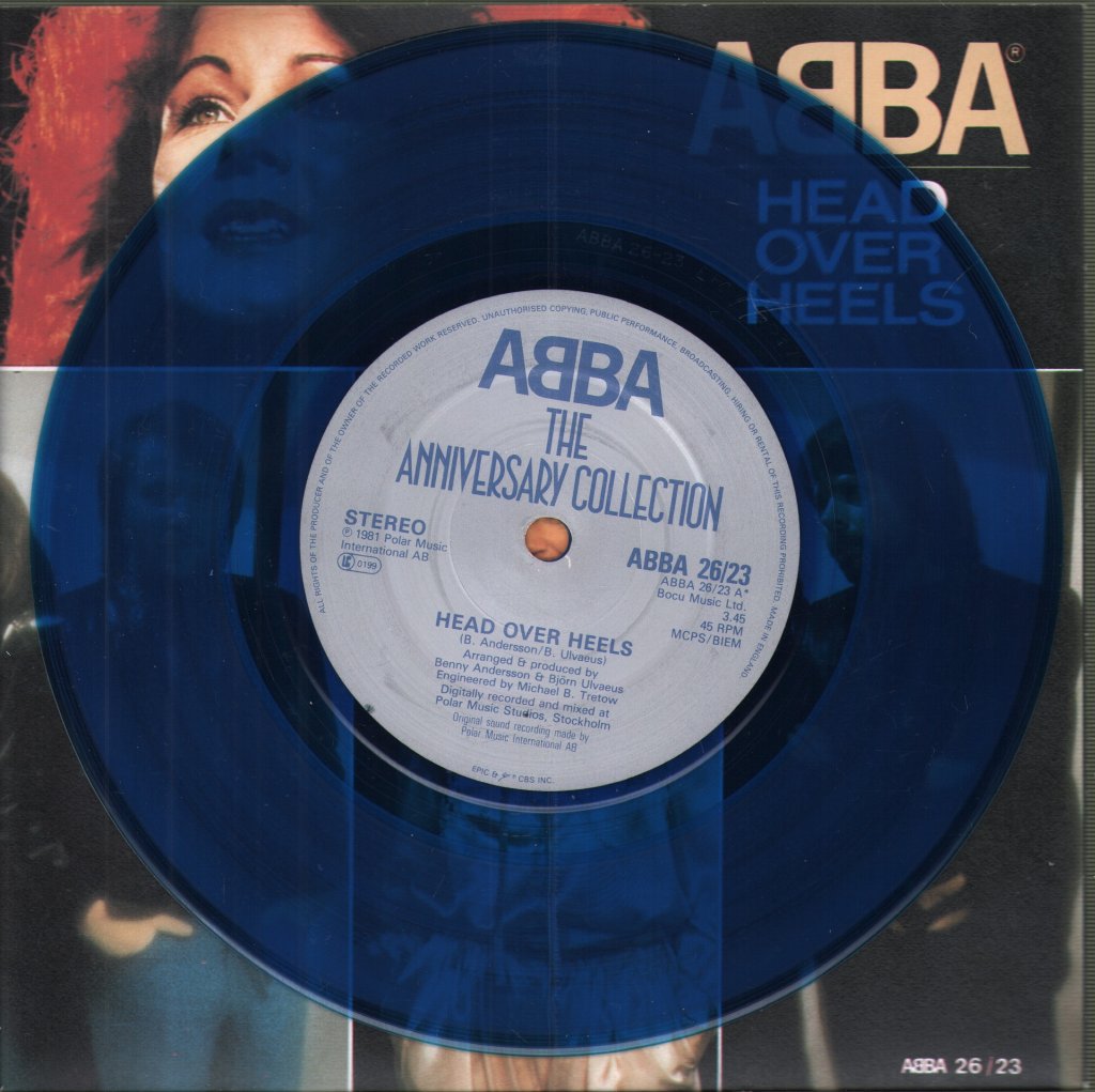 ABBA - Head Over Heels - 7 Inch